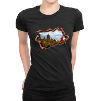 Mexico Inside Wall Ladies Fitted T-shirt | Artistshot