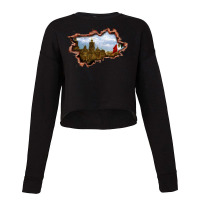 Mexico Inside Wall Cropped Sweater | Artistshot