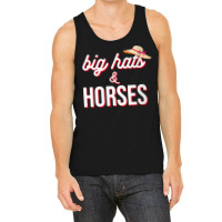 Womens Funny Horse Racing Fascinators Big Hats And Horses Ky Derby V N Tank Top | Artistshot