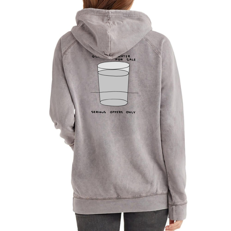 Glass Of Water For Sale Vintage Hoodie | Artistshot