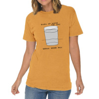 Glass Of Water For Sale Vintage T-shirt | Artistshot