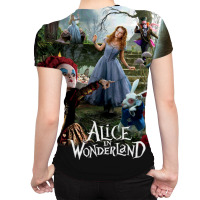 Alice In Wonderland All Over Women's T-shirt | Artistshot