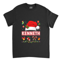 Thanksgiving Kenneth Santa Claus Hat Family Merry Christmas Xmas Costu Classic T-shirt | Artistshot