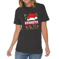 Thanksgiving Kenneth Santa Claus Hat Family Merry Christmas Xmas Costu Vintage T-shirt | Artistshot