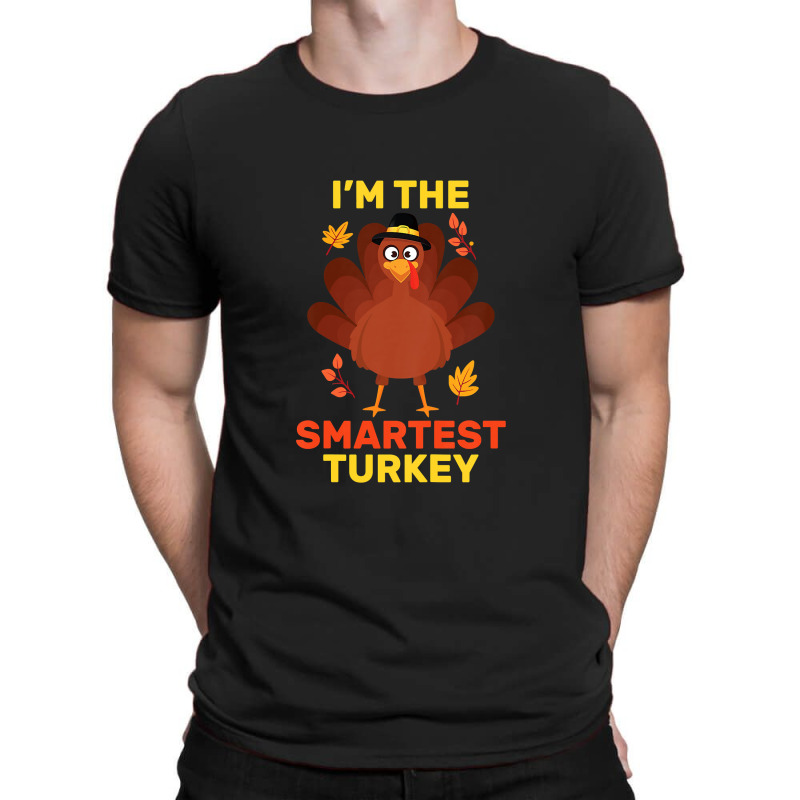 Thanksgiving Kids I'm The Smartest Turkey Family Matching Thanksgiving T-shirt | Artistshot