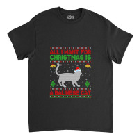 Thanksgiving Funny Ugly All I Want For Christmas Is A Balinese Cat Classic T-shirt | Artistshot