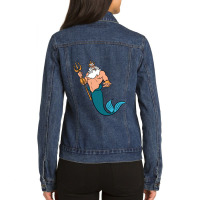 King Triton Ladies Denim Jacket | Artistshot