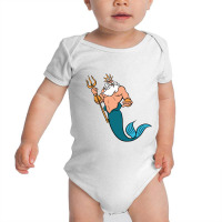 King Triton Baby Bodysuit | Artistshot