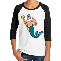 King Triton Youth 3/4 Sleeve | Artistshot