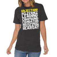 Objection Relevance Leading Compound Foundation Hearsay Premium T Shir Vintage T-shirt | Artistshot