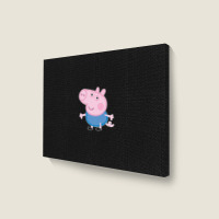 Peppa Pig Landscape Canvas Print | Artistshot