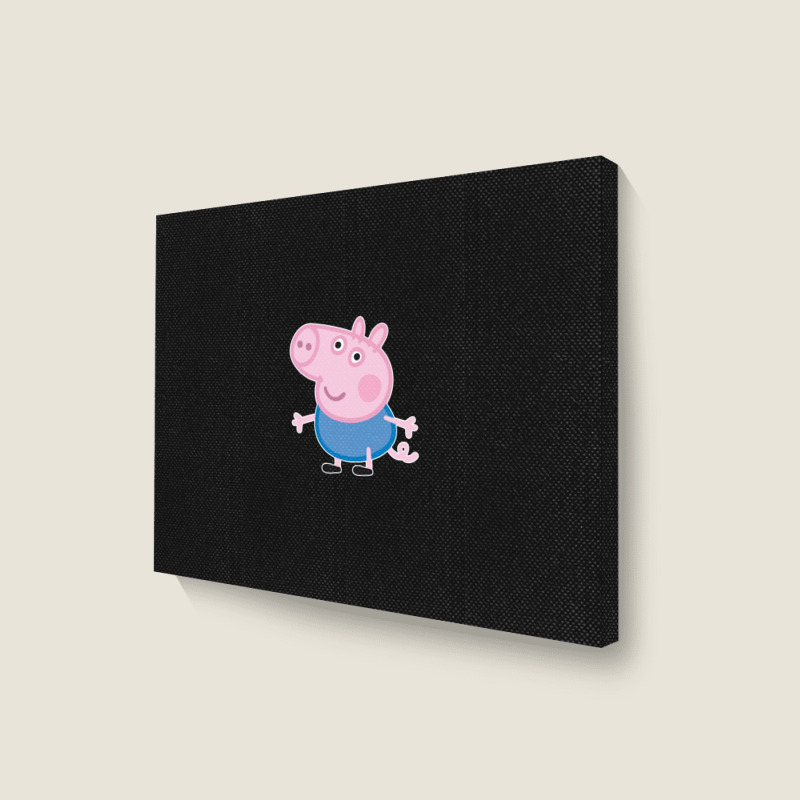 Peppa Pig Landscape Canvas Print | Artistshot