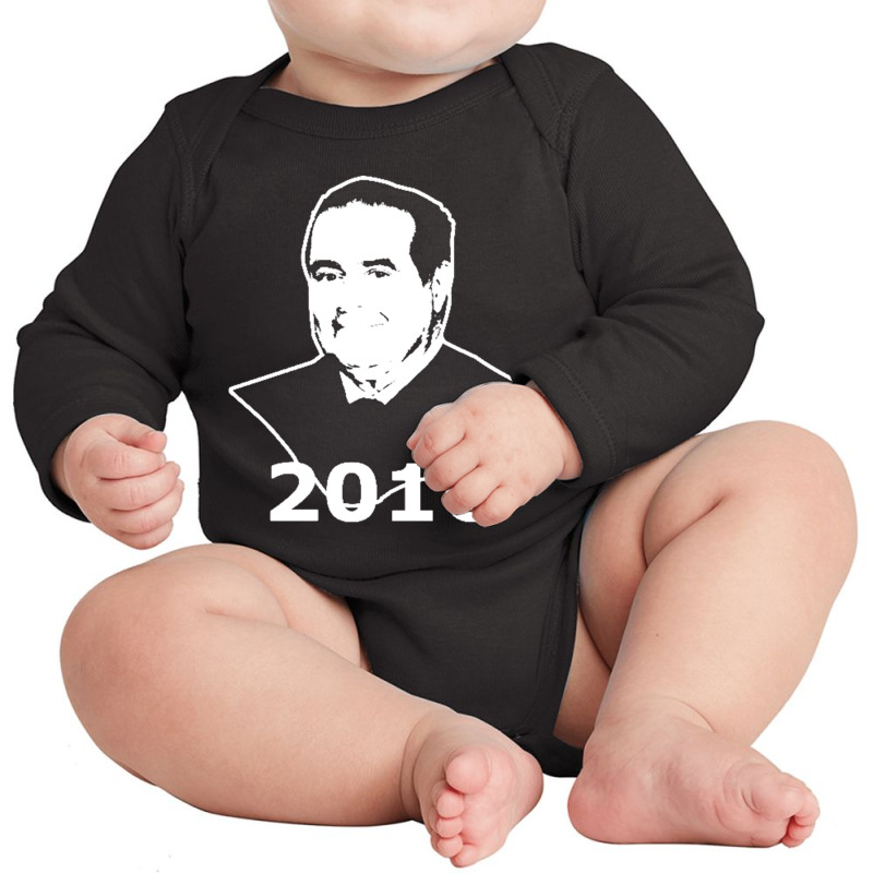 Antonin Scalia 2016 Candidate Long Sleeve Baby Bodysuit by saterseim | Artistshot