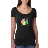 Hairdresser That S What I Do I M A Hairdresser I Cut People And I Know Women's Triblend Scoop T-shirt | Artistshot