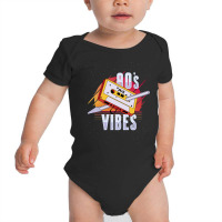 80s Vibes Cassette Baby Bodysuit | Artistshot