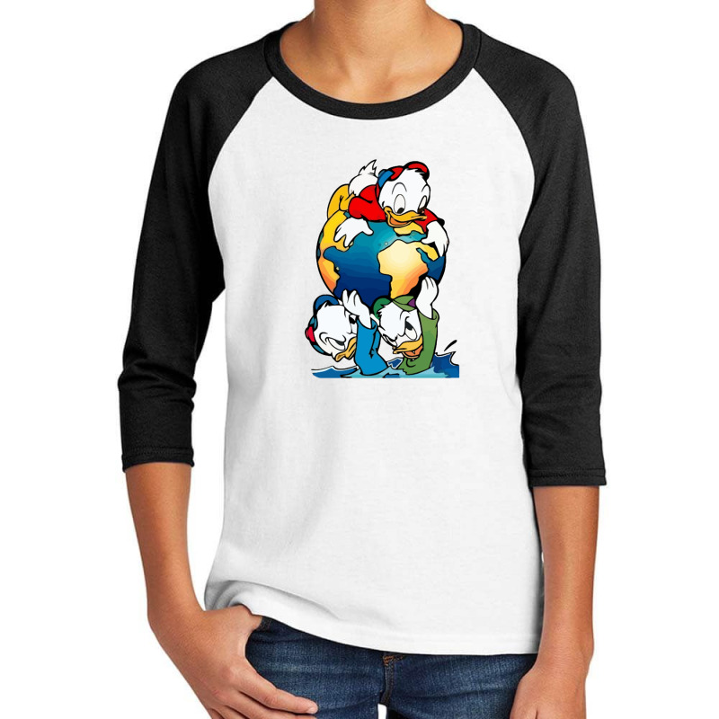 Duck Tales Characters Youth 3/4 Sleeve | Artistshot