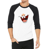 Funny Nose And Smile 3/4 Sleeve Shirt | Artistshot