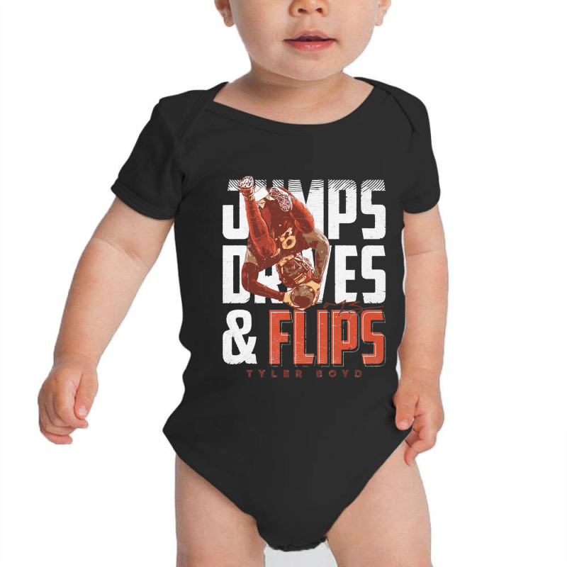 Tyler Boyd Flip Celebration Baby Bodysuit | Artistshot