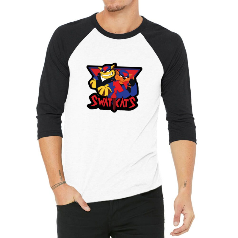 Swat Kats Characters 3/4 Sleeve Shirt | Artistshot