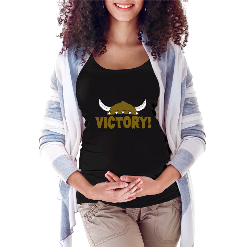 Entourage Viking Victory Maternity Scoop Neck T-shirt | Artistshot