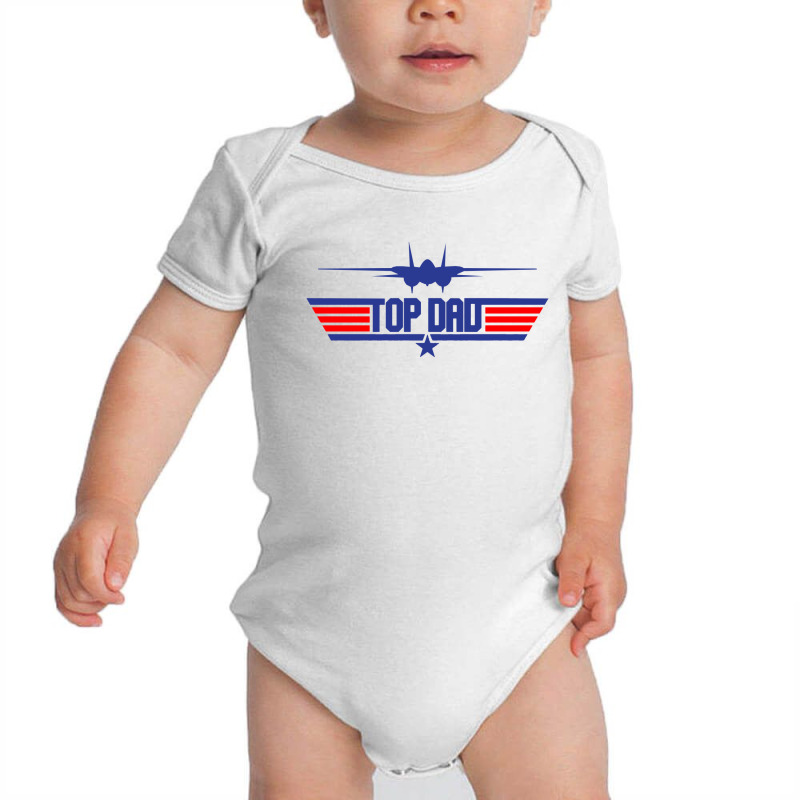 Top Dad Top Papa Ever Baby Bodysuit | Artistshot