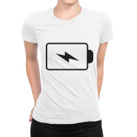 Battery Ladies Fitted T-shirt | Artistshot