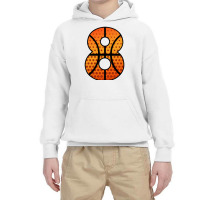 Basketball Number Eight Youth Hoodie | Artistshot