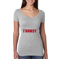 Transylvania University Pioneers Women's Triblend Scoop T-shirt | Artistshot