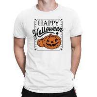 Happy Halloween Pumpkins T-shirt | Artistshot