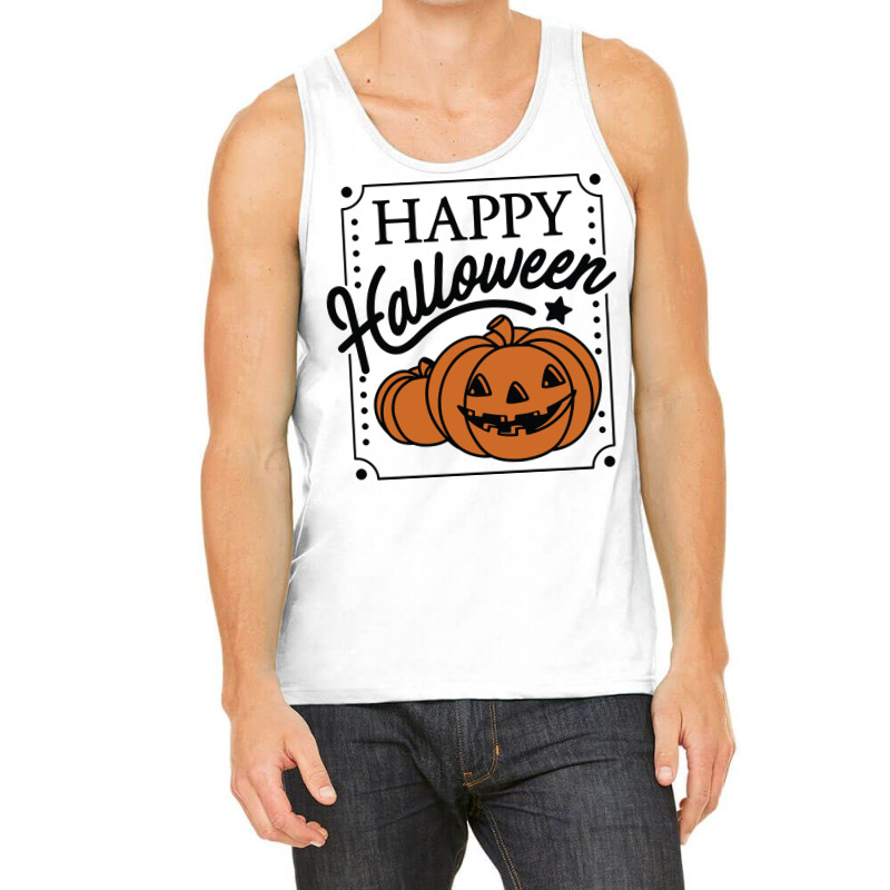 Happy Halloween Pumpkins Tank Top by Nitastudioz | Artistshot