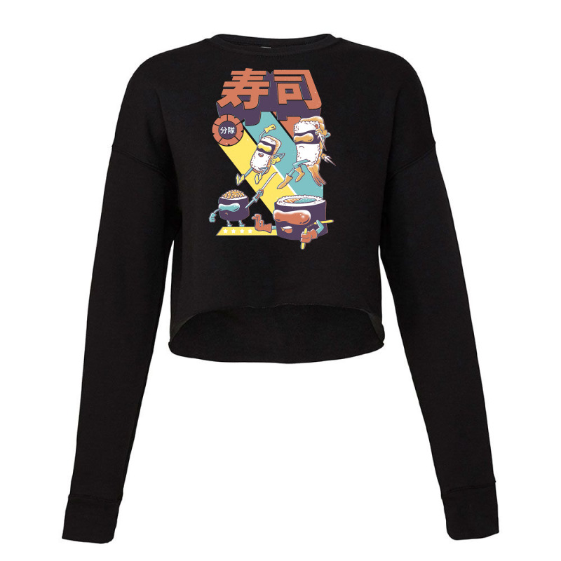 Sushi Sentai Cropped Sweater by Robertos | Artistshot