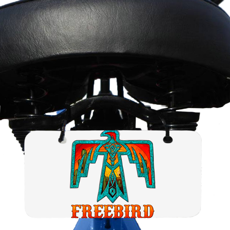 Thunderbird Freebird Bicycle License Plate | Artistshot