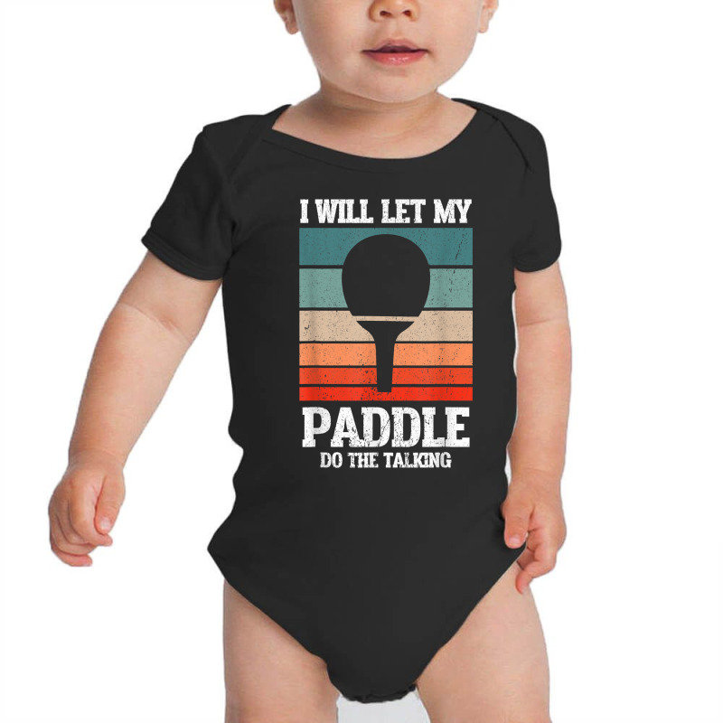 Table Tennis Ping Pongs Ping Pong T Shirt Baby Bodysuit by donatoherrigpwj | Artistshot