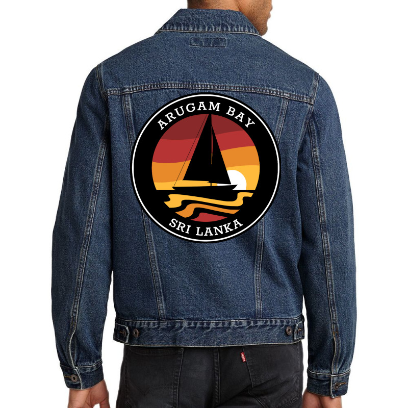 Arugam Bay T  Shirt Arugam Bay Sailing T  Shirt Men Denim Jacket by scoldingclutter | Artistshot