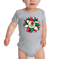 Sunflower Mexican Flag Baby Bodysuit | Artistshot