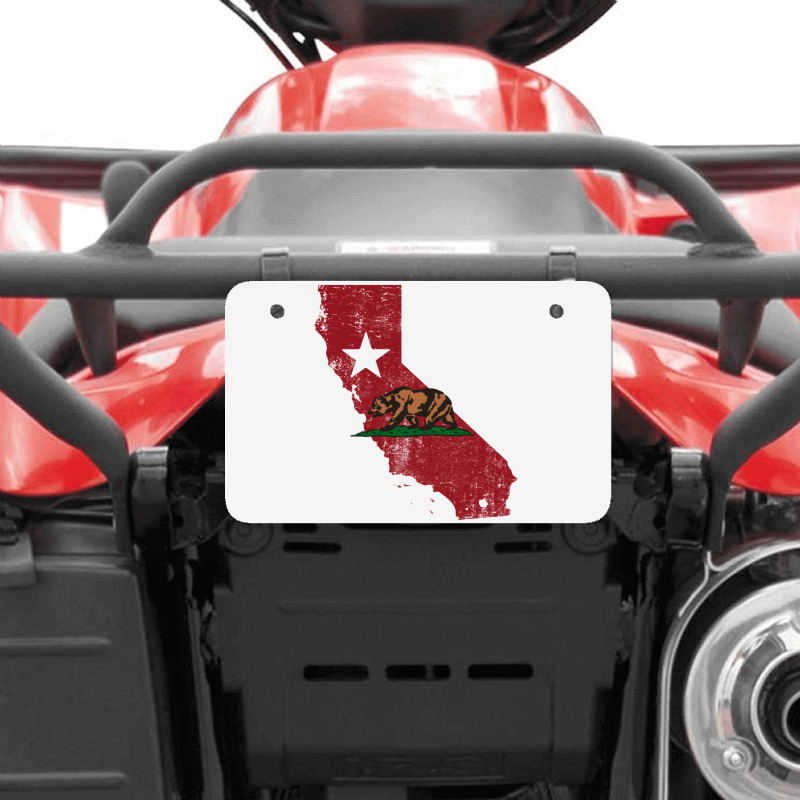 California Map Atv License Plate | Artistshot