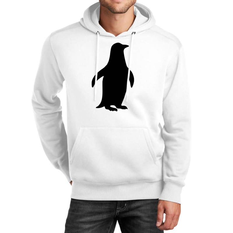 Penguin Silhouette Funny Cute Animal Unisex Hoodie by heart eye | Artistshot