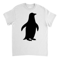 Penguin Silhouette Funny Cute Animal Classic T-shirt | Artistshot