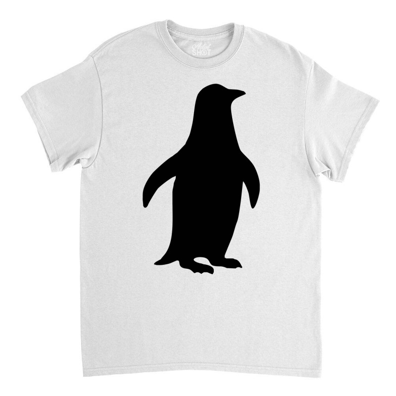 Penguin Silhouette Funny Cute Animal Classic T-shirt by heart eye | Artistshot