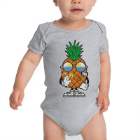 Pineapple Summer Funny Baby Bodysuit | Artistshot