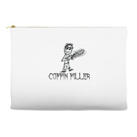 Coffin Filler Halloween Costume Word Design T Shirt Accessory Pouches | Artistshot