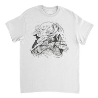 Elephant Landscape Japanese Wave Nature Aesthetic Graphic T Shirt Classic T-shirt | Artistshot