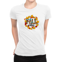 Fall Vibes Ladies Fitted T-shirt | Artistshot