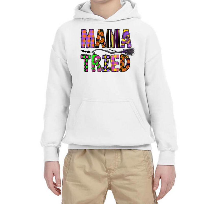 Mama Tried Youth Hoodie by CowhideDigitalArt | Artistshot