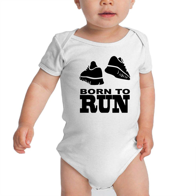 Born To Run Baby Bodysuit by blackacturus | Artistshot