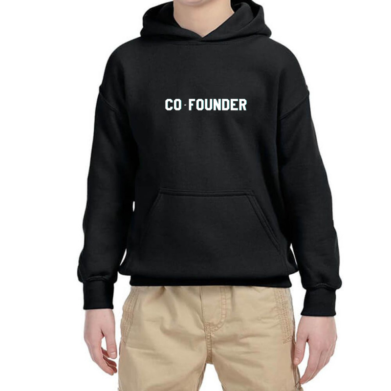 Cofounder Startup Company Founder Partner Youth Hoodie | Artistshot