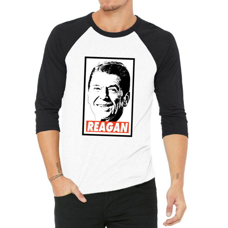 Reagan 3/4 Sleeve Shirt by terrorbytes | Artistshot