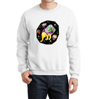 Futuristic Telepathic Alien Crewneck Sweatshirt | Artistshot