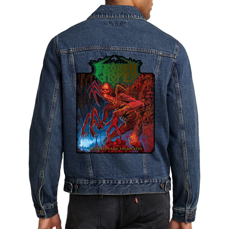 You Will Mutilated Soon Men Denim Jacket by Bradbrand | Artistshot