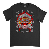 Indigenous Sphynx T  Shirt Indigenous Sphynx Native American Cat India Classic T-shirt | Artistshot